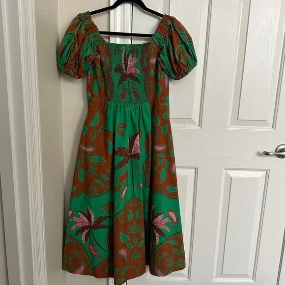 green emerald velvet dress Maeve Wrap Dress in Forest Green